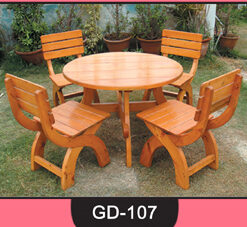 Wooden Table and Chair Set ~ GD-107