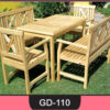 Wooden Table and Chair Set ~ GD-110