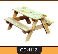 Wooden Table With Bench ~ GD-1112