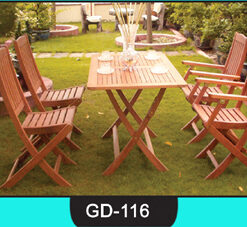 Wooden Table and Chair Set ~ GD-116