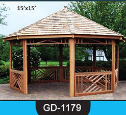 Wooden Gazebo ~ GD-1179