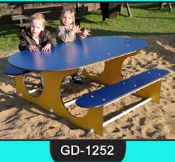 Wooden Table with Bench ~ GD-1252