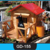 Decorative Wooden Dog House (Kannel) ~ GD-155