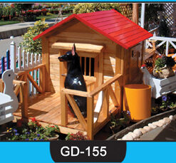 Decorative Wooden Dog House (Kannel) ~ GD-155