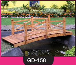 Decorative Wooden Bridge ~ GD-158