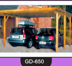 Wooden Car Shed ~ GD-650