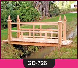 Decorative Wooden Bridge ~ GD-726