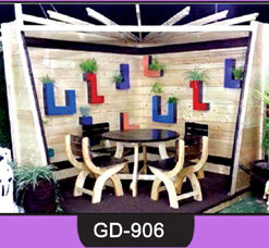 Wooden Pergola with Sitting ~ GD-906