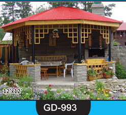 Wooden Gazebo ~ GD-993