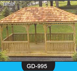 Wooden Gazebo ~ GD-995