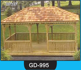 Wooden Gazebo ~ GD-995