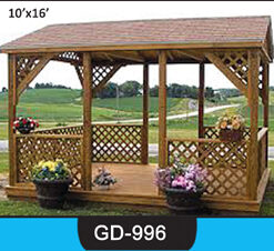 Wooden Gazebo ~ GD-996