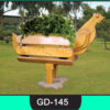 Decorative Wooden Hen ~ GD-145