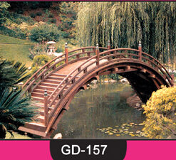 Decorative Wooden Bridge ~ GD-157