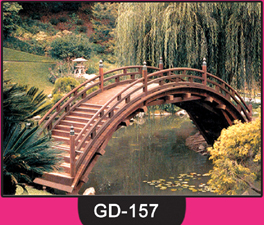 Decorative Wooden Bridge ~ GD-157